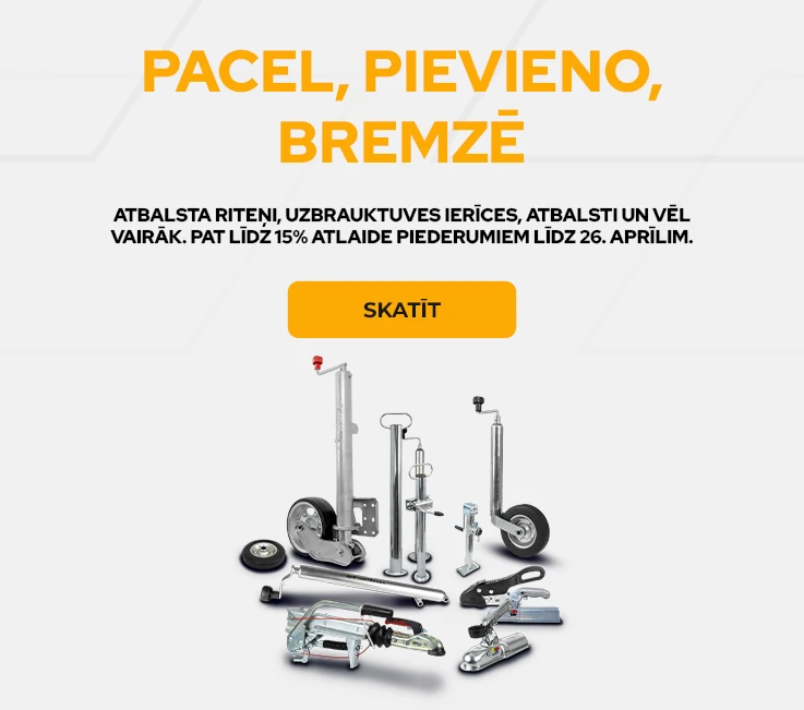 Pacel, pievieno, bremzē